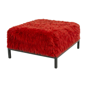 XL Hocker schwarz mit Husse 3673